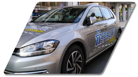 voiture autoécole Golf pour passer le permis B
